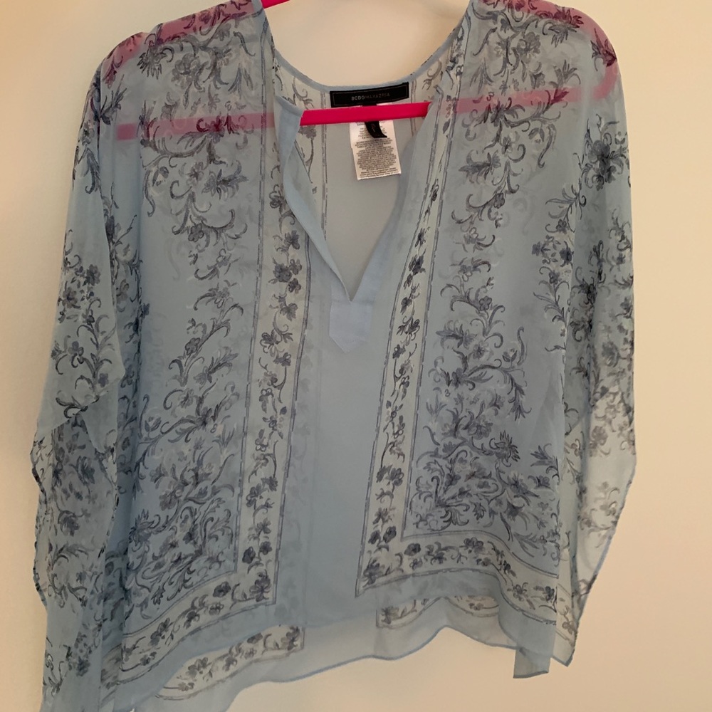 Beautiful Summer Sheer top from BCBG